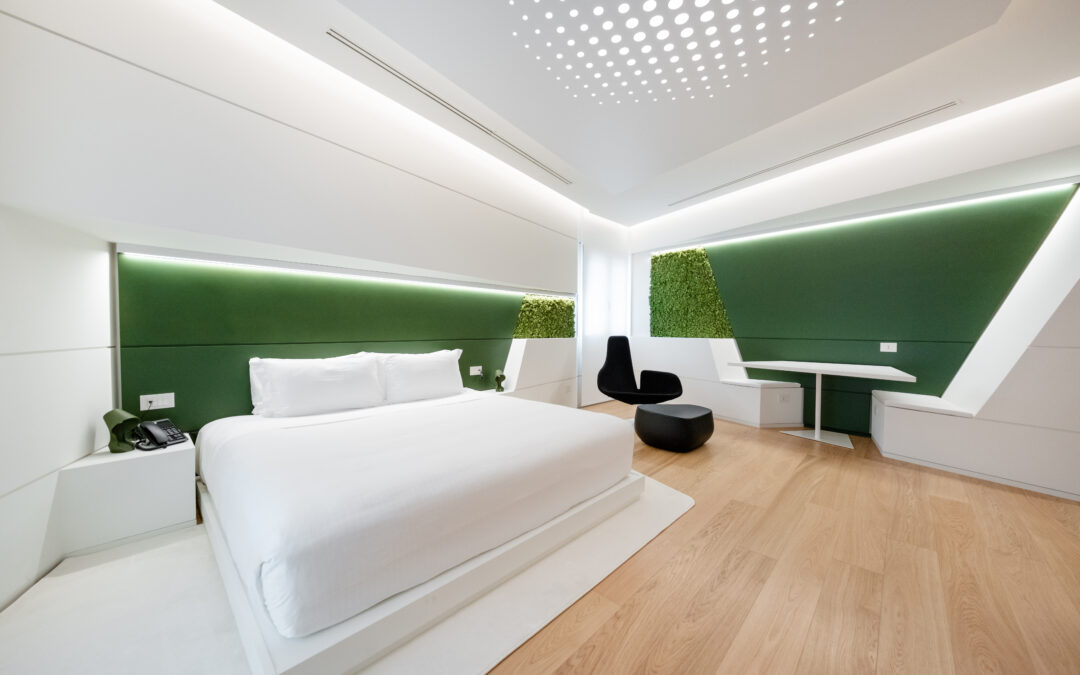 Greenside Mode Hotel: una suite sostenibile tra design, tecnica e visione