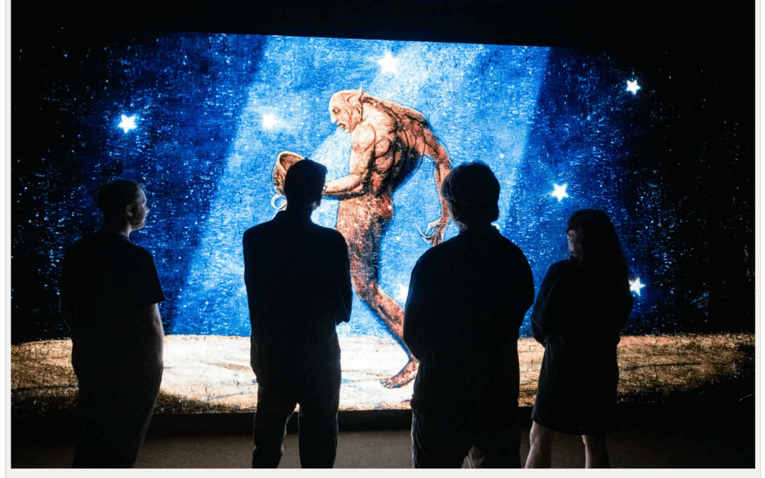 Blake e la sua epoca: exhibit design per la Reggia di Venaria